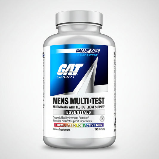 GAT SPORT Men's Multi + Test, Premium Multivitamin Tablets (150 Count)