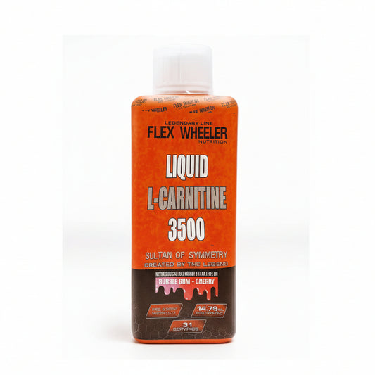 Flex Wheeler L-Carnitine 3500 - Energy, Fat Burning, and Focus | 31 servings